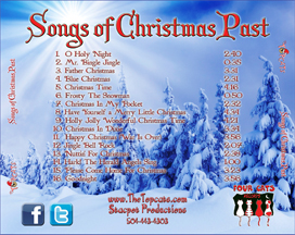 Songs of Christmas Past Insert